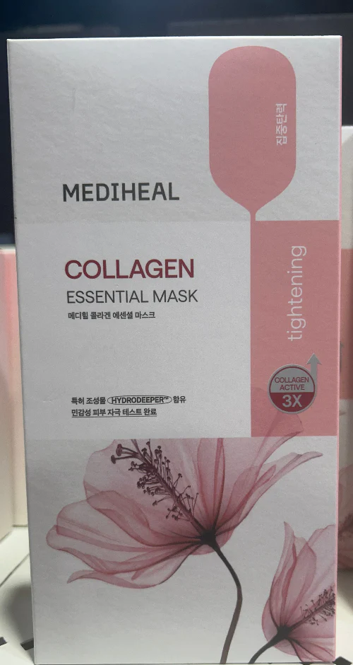 Mediheal Collagen Mask,Mediheal 메디힐 콜라겐 마스크팩 4EA