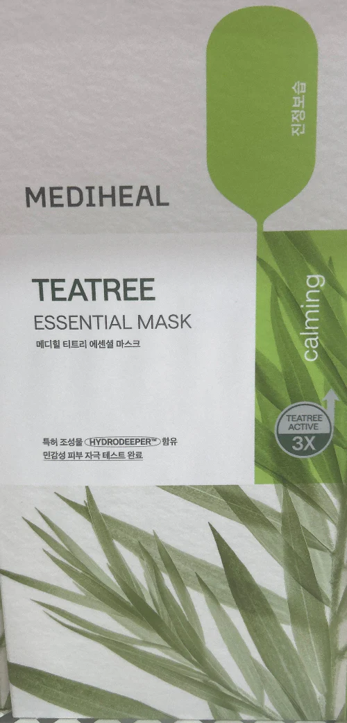 Mediheal Teatree Mask,Mediheal 메디힐 티트리 마스크팩 4ea