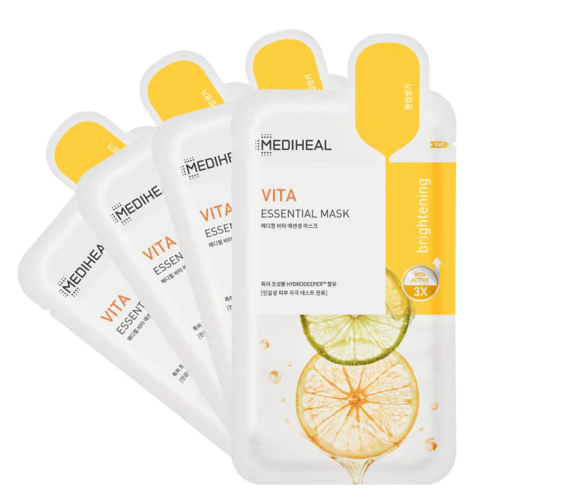 Mediheal Vita Mask,메디힐 비타 마스크팩 4ea