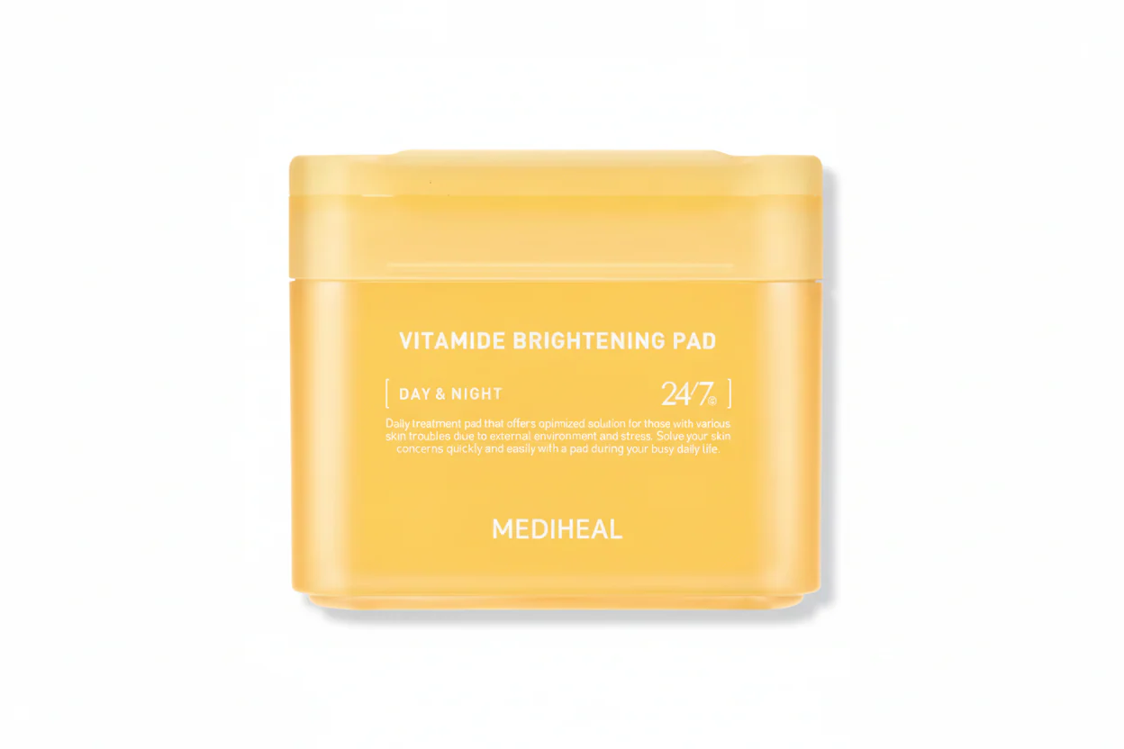 The Mediheal Vitamide Brightening Pad ,메디힐 유리알피부 비타 브라이트닝 패드