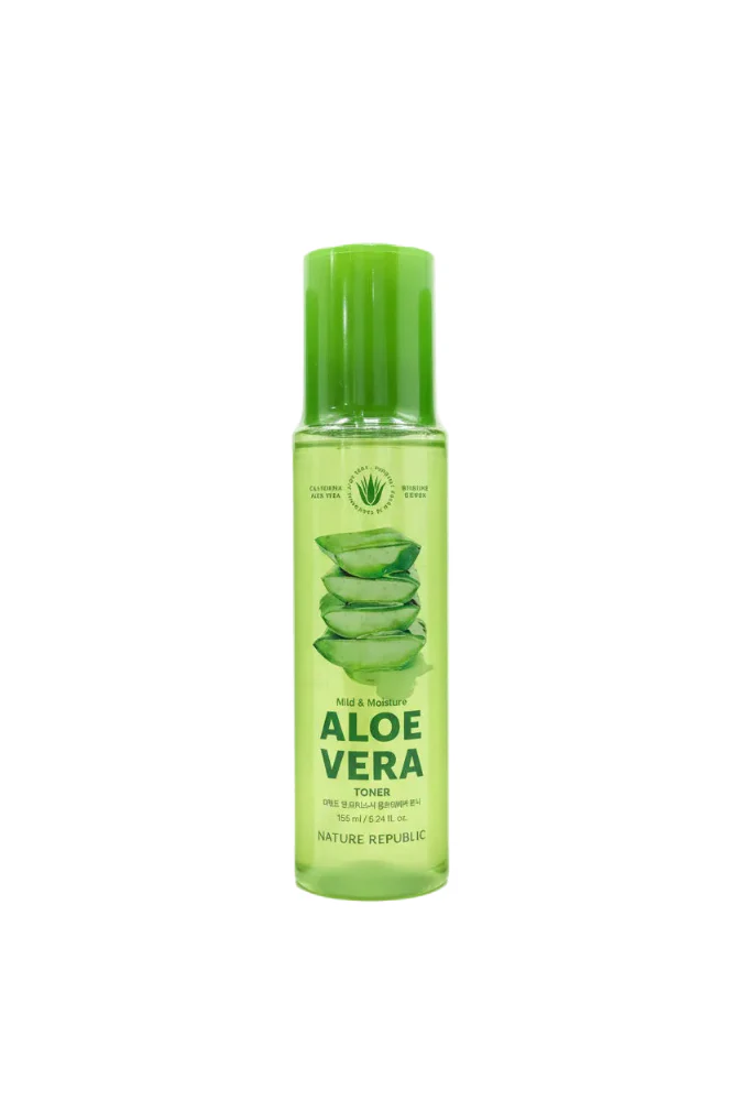 MILD MOISTURE ALOE VERA TONER 155ml, 네이처리퍼블릭 마일드 앤 모이스처 알로에 베라 토너 155ml