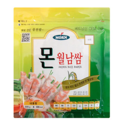 MORN RICE PAPER RECTANGLE 200g , 몬 월남쌈 (사각)  200g
