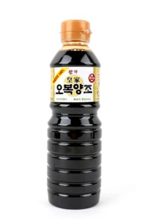 NATURALLY BREWED SOY SAUCE 500 , 황가 오복 양조간장  500ml