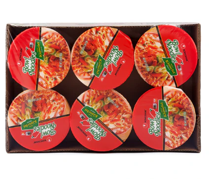 NONG KIMCHI NDL BWL 6PK BOX , 농심 김치 사발면  86g X 6