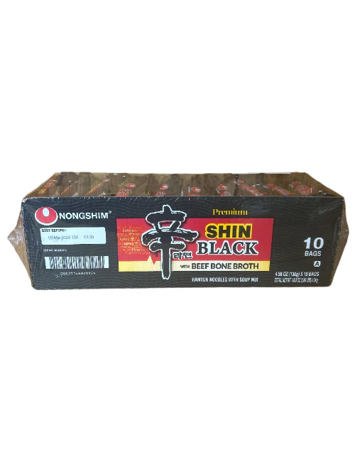 NONGSHIM BLACK SHIN RAMYUN10PK , 농심 블랙 신라면 10PK  130g x 10 (Only Online)