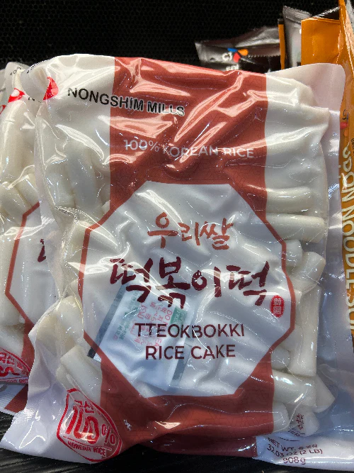 [Mega Fresh ] NONGSHIM RICE TTEOKBOKKI 2LB , 농심 미분 우리쌀 떡볶이떡 908 g
