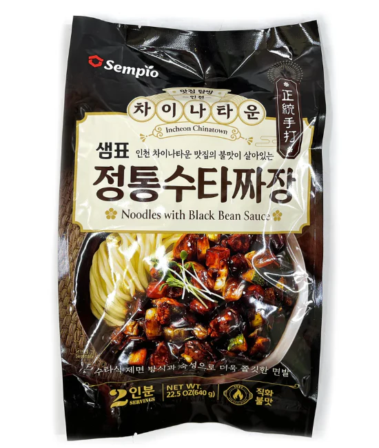 [Mega Fresh] NOODLES WITH BLACK BEAN SAUCE , 정통 수타짜장 640g