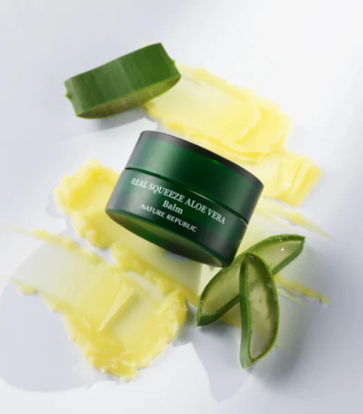 NR REAL SQUEEZE ALOE VERA BALM , NR 리얼 스퀴즈 알로에 베라 밤25g , - Image 2