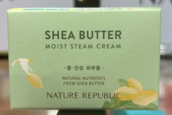 NR SHEA BUTTER STEAM CREAM,네이처리퍼블릭의 쉐어버터 스팀크림 100ml