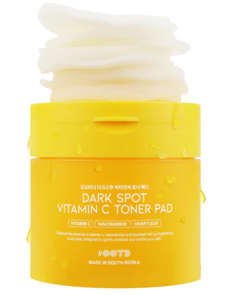 OOTD DarkSpot Vita C Toner pad , OOTD 다크스팟 비타C 토너패드 , 120ml (70pads)