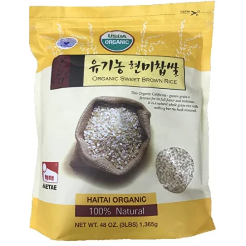 orgbrown rice 3lb , 해태 유기농 현미 3LB