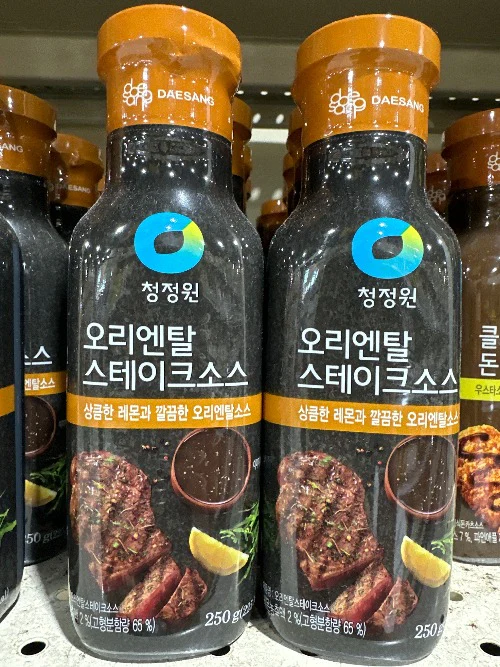 Oriental Steak Sauce 청정원 오리엔틸 스테이크소스 250g
