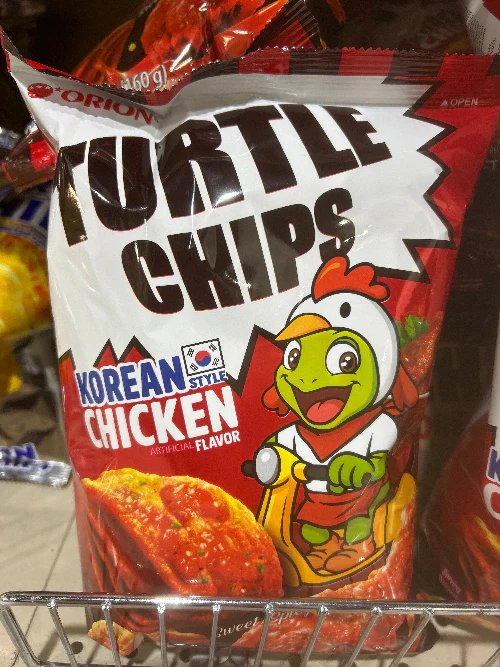 ORION Turtle chips_Korean chic , 꼬북칩 양념치킨맛  160g