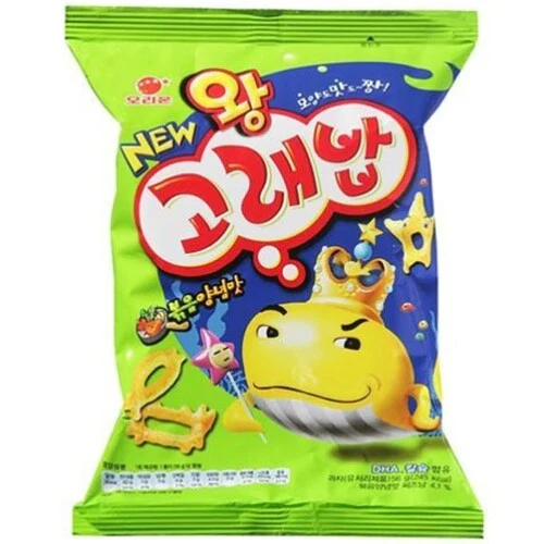 ORION WANG KOREPAB SEASONING , 오리온 왕 고래밥 56g