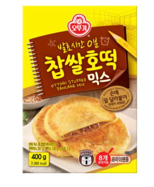 OTG STUFFED PANCAKE MIX , 오뚜기 찹쌀호떡 믹스 400g (5/12/26)