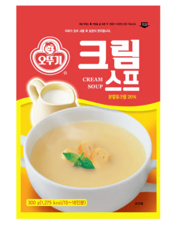 OTTOGI Cream Soup Powder 300g , 오뚜기 크림 스프  300g