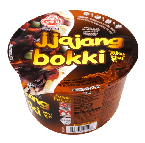 OTTOGI Jjajang Bokki 120g , 오뚜기 짜장볶이(컵)120g