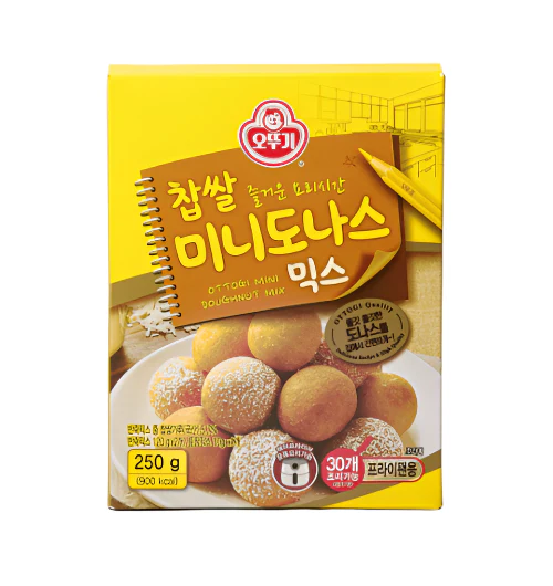 OTTOGI MINI DOUGHNUT MIX 250g , 오뚜기 찹쌀 미니도나스 믹스 250g