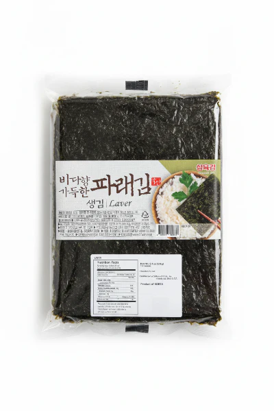 PARAE RAW SEAWEED SAHMYOOK , 삼육 바다향 가득한 파래김  230g