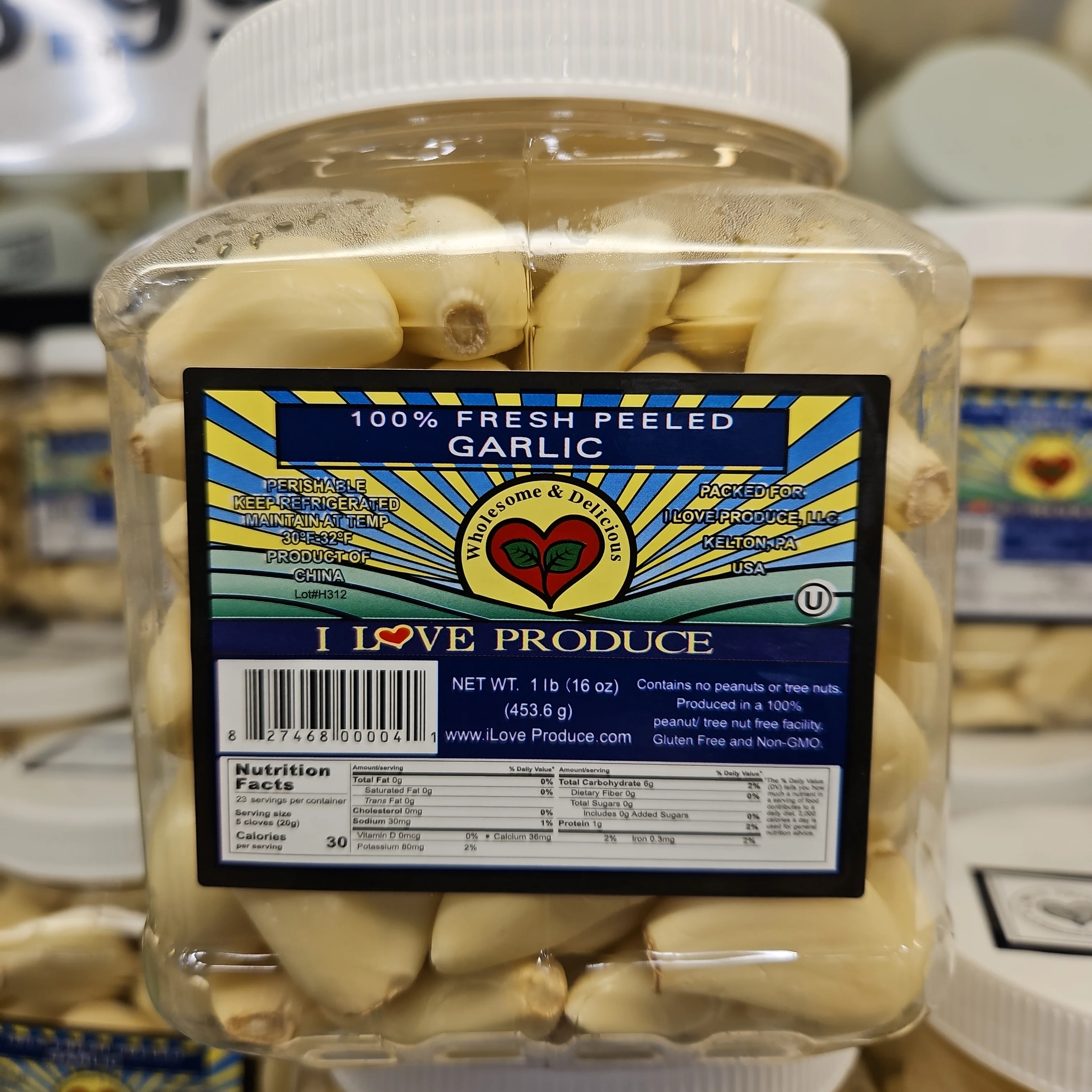 [Local Only]PEELED GARLIC 1LBS , 깐마늘 1LBS