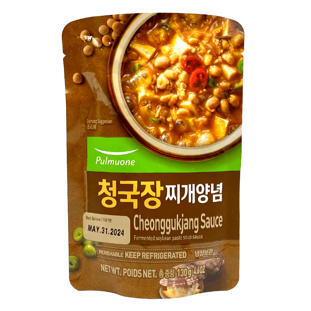 PMO CHEONGGUKJA SOUP SAUCE /풀무원 청국장 찌개양념  4.6OZ