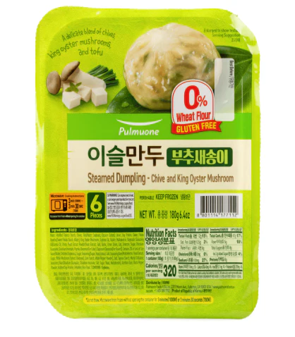 [Local Only] PMO STEAMED DUMPLING , 퓰무원 이슬만두 부추새송이 , 6.4oz