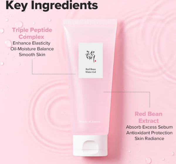 Red Bean Water Gel 100ml,조선미녀 붉은팥 수분워터젤 100ml - Image 3