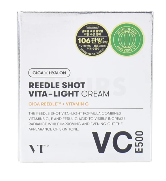 REEDLE SHOT VITA-LIGHT CREAM 50ML,VT 코스메틱의 VT 리들샷 비타-라이트 크림50ML - Image 2