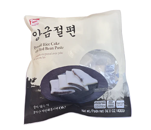 [Mega Fresh ] RICE CAKE RED BEAN PASTE HAETA , 해태 앙금절편  400g