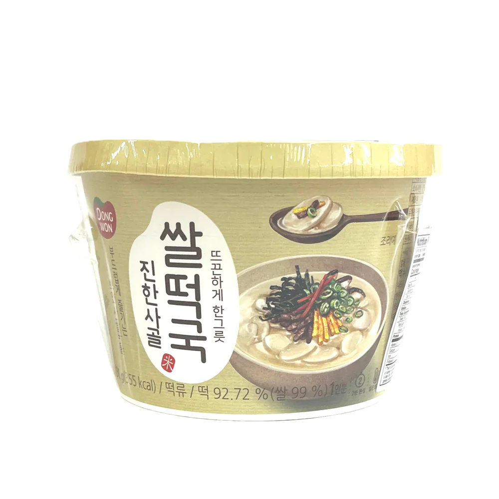 RICE CAKE SOUP DONG WON 151g / 동원 진한사골 쌀떡국  151g - Image 2
