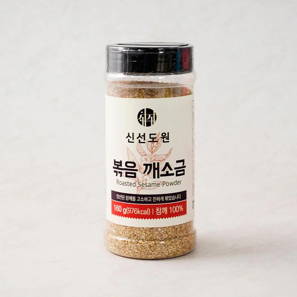 ROASTED SESAME POWDER , 신선도원 볶음 깨소금 , 160g