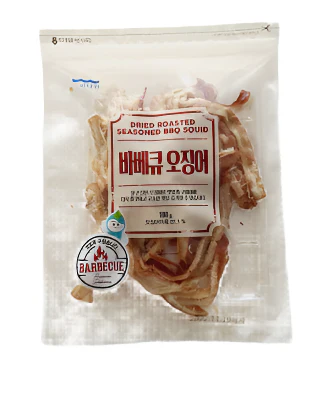 ROASTED SQUID , 바베큐맛 단짠단짠 오징어 180g