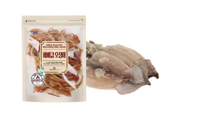 ROASTED SQUID , 바베큐맛 단짠단짠 오징어 180g - Image 2