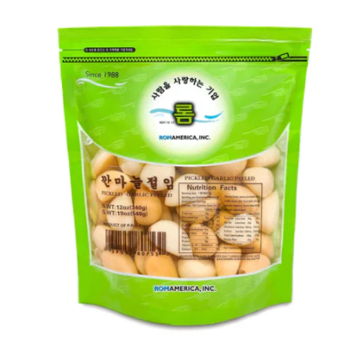 [Mega Fresh] Rom pickled garlic 12oz , 롬 깐마늘 절임 12oz