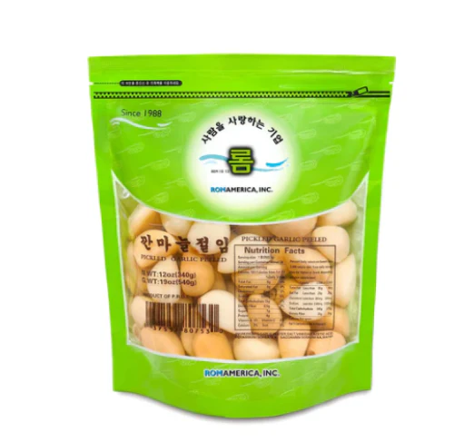 [Mega Fresh]   Rom Pickled garlic stem 12 oz , 롬 마늘쫑절임 , 12 oz