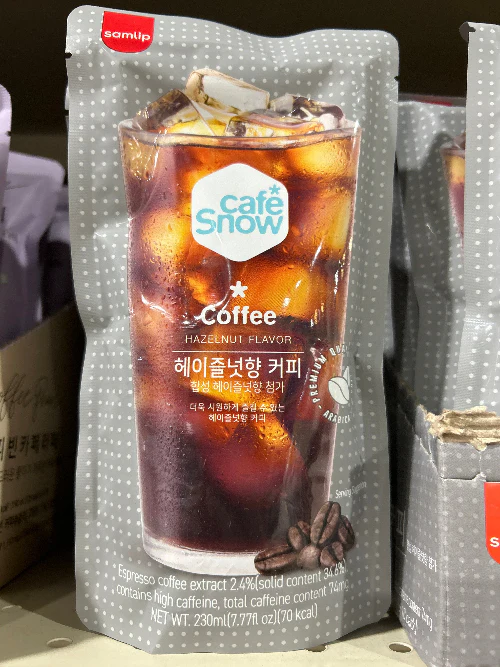 SAMLIP CAFE SNOW HAZELNUT/삼립 카페스노우 헤이즐럿230g