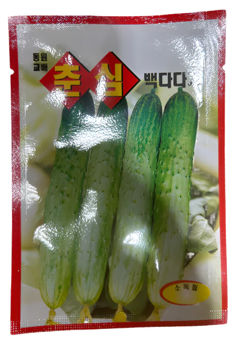 Seed Korean cucumber 1pk  , 씨앗  한국 오이 1팩