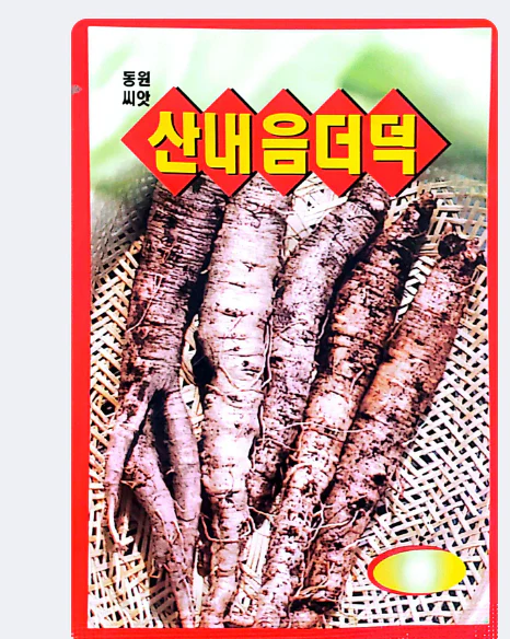 Seed Korean  1pk,산내음 더덕 1팩