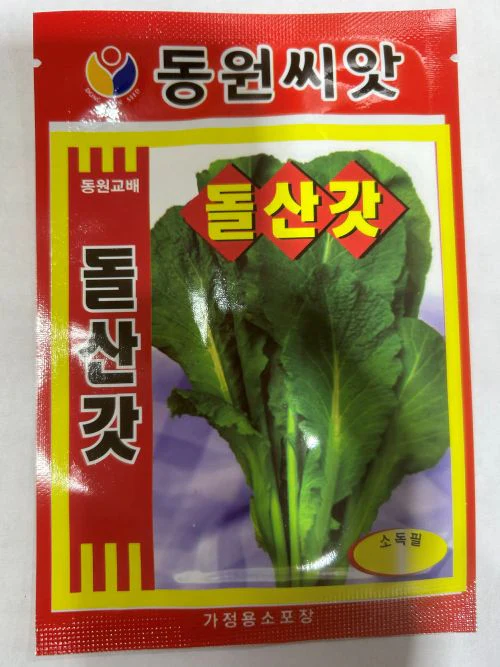 Seed Korean  1pk  , 씨앗 돌산갓 1팩