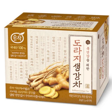 SEMPIO BELLFLOWER  GINGER TEA , 샘표 순작 도라지 생강차 40t