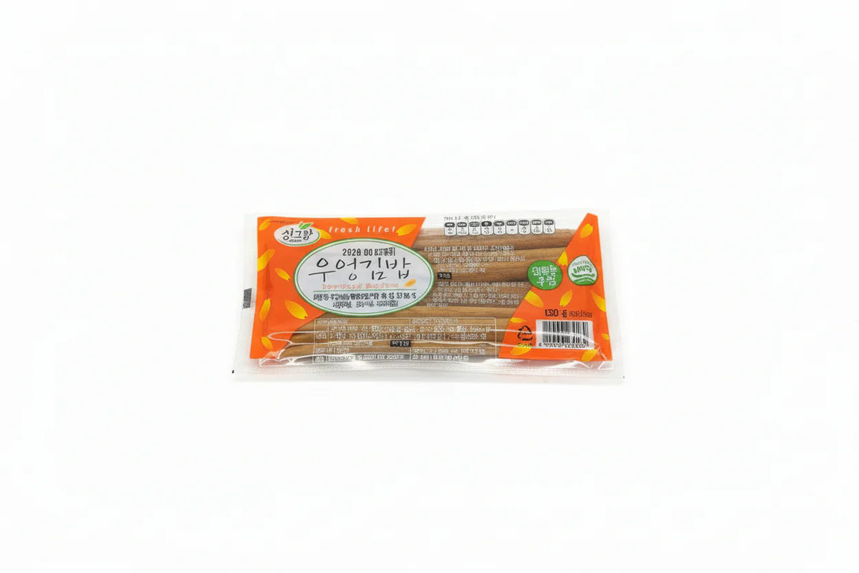 [Mega Fresh] SINGRAM SEASONED BURDOCK , 싱그람 우엉김밥 150g