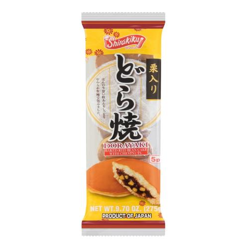 [Local Only] SK SWEETS DORAYAKI KURI 97oz , 시라기꾸 밤&팥 도라야끼 9.7oz