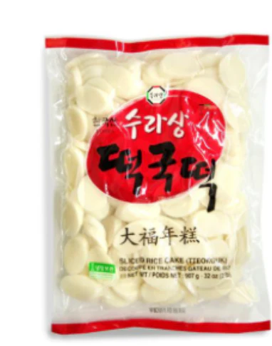 [Mega Fresh] SLICED RICE CAKE SURASANG , 수라상 쌀떡국떡  2LB
