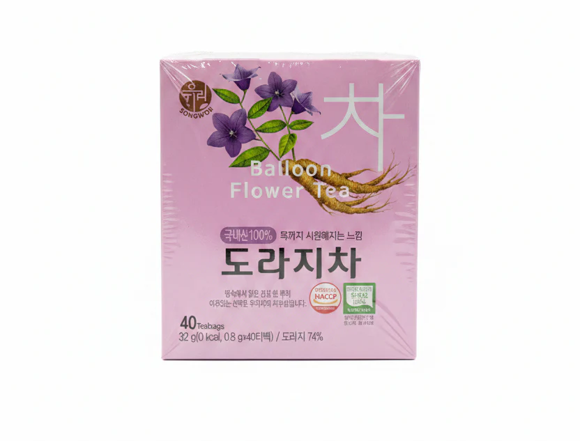 SONGWON BALLOON FLOWER TEA 8g , 송원 도라지차  8g X 40