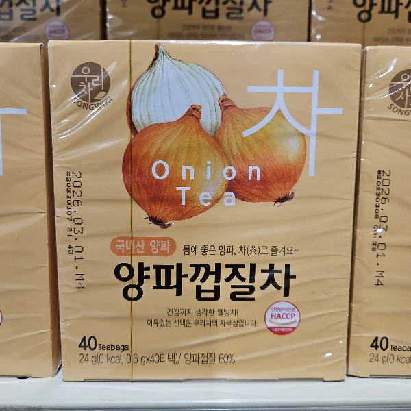 SONGWON ONION TEA 6g x 40tb, 송원 양파껍질 차 0.6g x 40티백