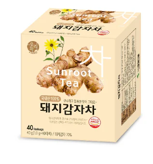 SONGWON SUNROOT TEA 1g  40 , 송원 돼지감자차  1g X40