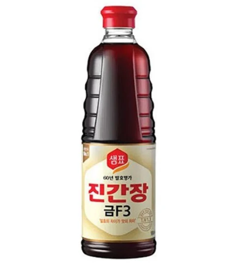 Soy Sauce / JIN G F3 500ml , 샘표 진간장 금F3 500ml