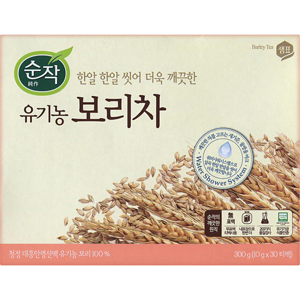 SP Organic Barley Tea 10gX30T  샘표 순작 유기농 보리차  10g X30T