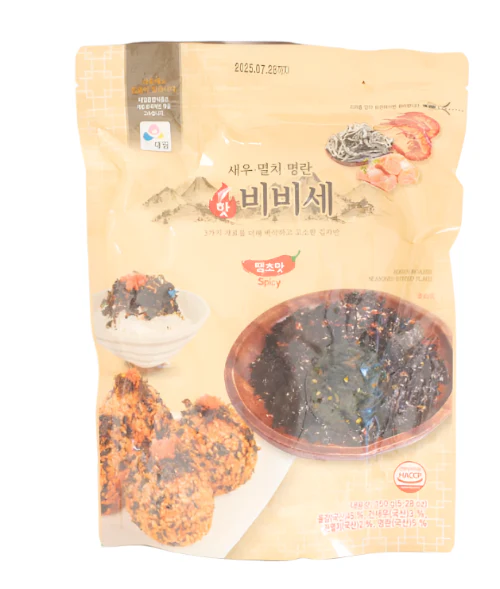 SPICY SEASONED LAVER , 대림 비비세 감자반_땡초맛150g