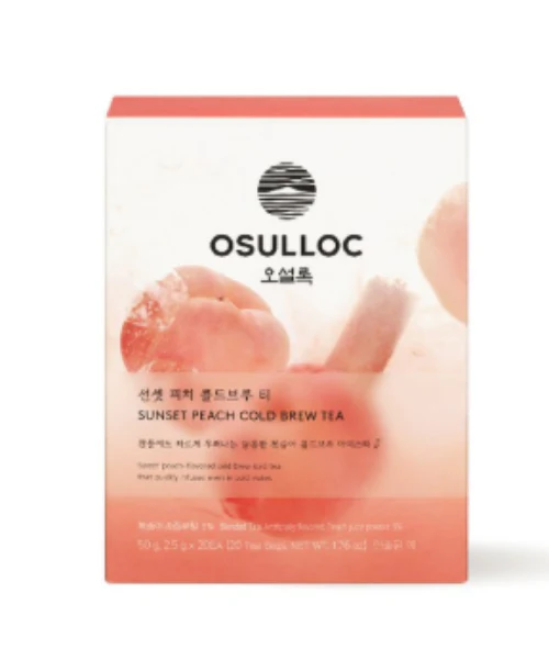 SUNSET PEACH COLD BREW TEA , 오설록 선셋 피치 콜드브루티 1.5gX10